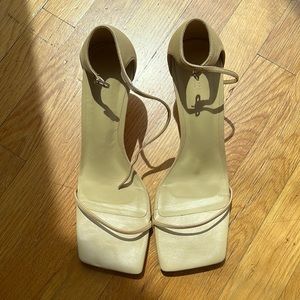 Tony Bianco nude heels sz 9.5